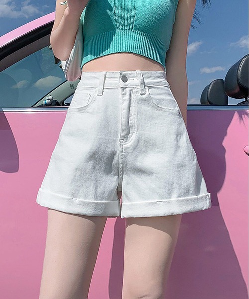Liten デニムパンツ ハイウエスト MAISON DE THERESE ジーンズ デニム デニムパンツ ハイウエストA