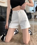 ジーンズ デニム デニムパンツ ハイウエストA...の詳細画像2