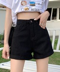ジーンズ デニム デニムパンツ ハイウエストA...の詳細画像5