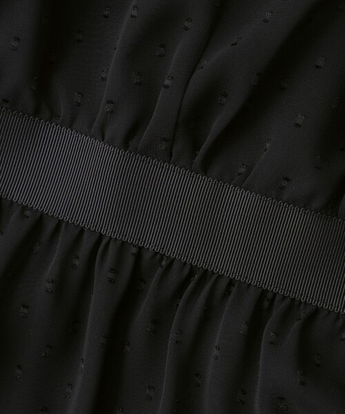 TO BE CHIC★美品★シフォンカットジャカード　ワンピース TO BE CHIC（トゥー ビー シック） パーティードレス ワンピース