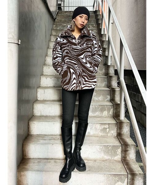 EMODA ブーツ タンクソールロングブーツ レディース : ZOZOTOWN