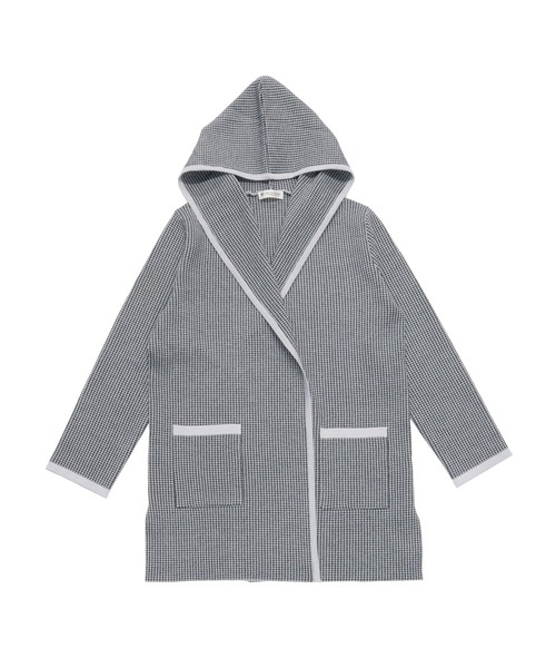 BRICK HOUSE by TOKYO SHIRT ニット セーター アウターニット 千鳥柄