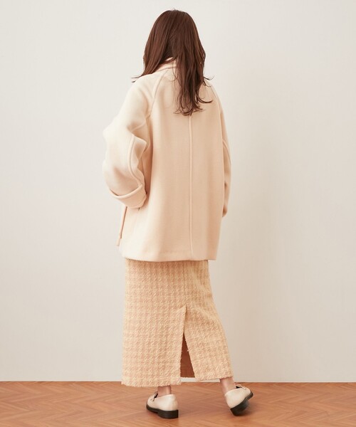 me&me couture（ミーアンドミークチュール） ステンカラーコート