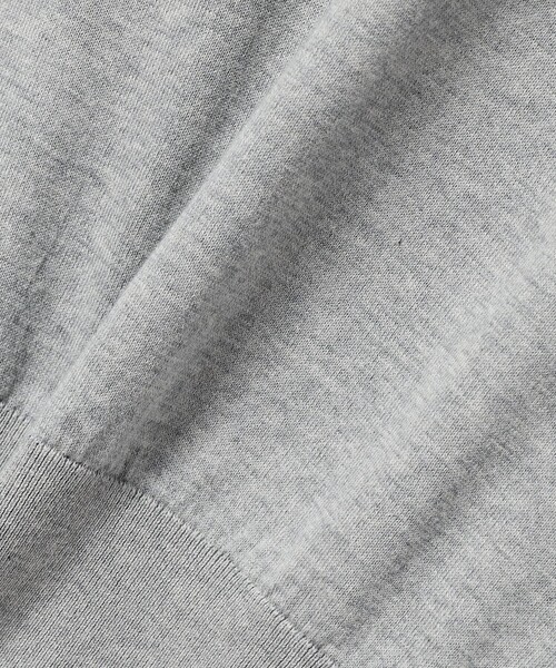 セーター ニット JOHN SMEDLEY / DAVID 30ゲージ コットン  クルーネックニット メンズの画像