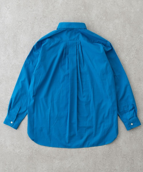 BRICK＆SONS シャツ ＆リラックスバックプリーツシャツ