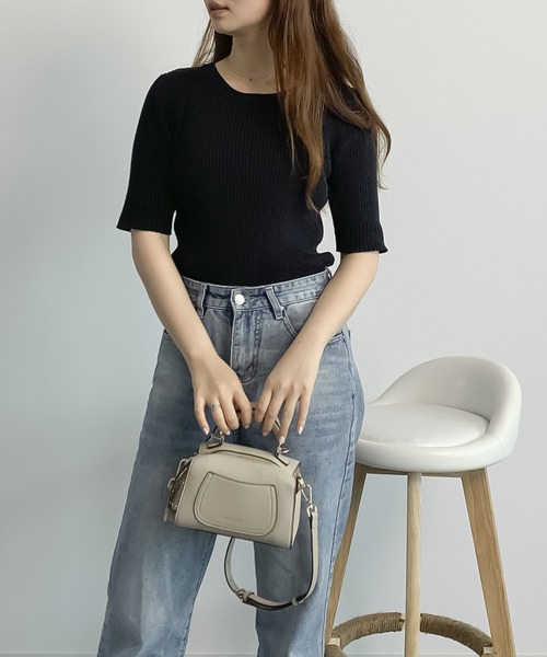 ✨美品✨イルビゾンテ ボストンバッグ ショルダー調節可 型押し スタッズ 大容量 SAISON DE PAPILLON ショルダーバッグ バッグ 牛革スタッズ
