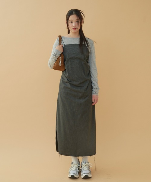 ワンピース レディース stripe shirring dress / ストライプシャーリングドレス｜zozo｜09