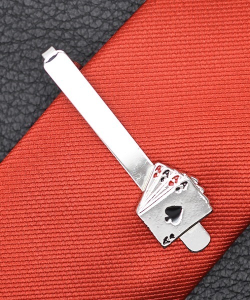 Fun & Daily（ファンアンドデイリー） ネクタイピン F＆D : トランプ