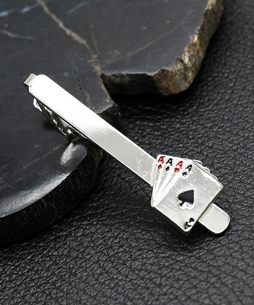 Fun & Daily（ファンアンドデイリー） ネクタイピン F＆D : トランプ