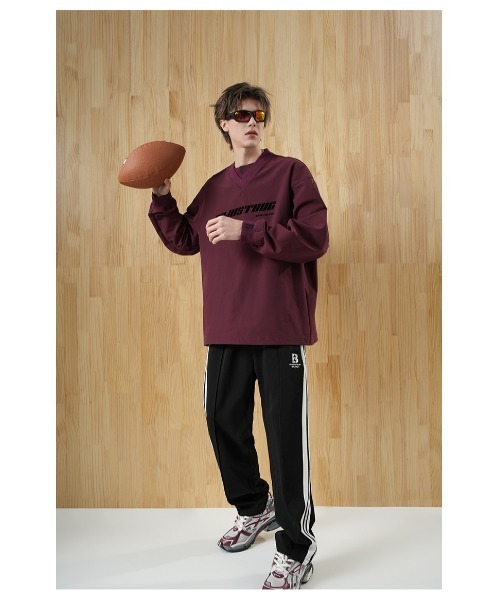 BJHG スウェットパンツ ジャージ 「BJHG」ルーズシルエット ロゴ