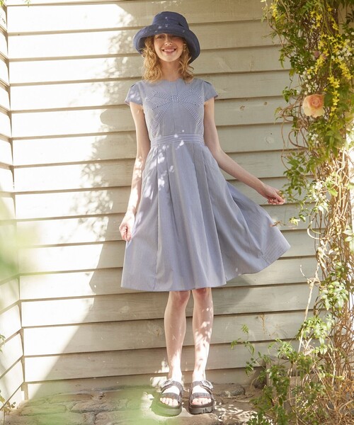 TOCCA（トッカ） ワンピース 半袖 STRIPE PARTY ドレス : ZOZOTOWN 