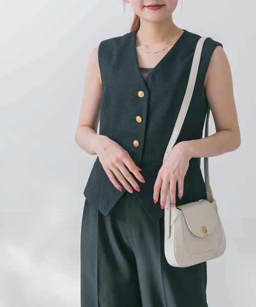 新品未使用 Ballsey ジレ フェイクレザー サイズ36