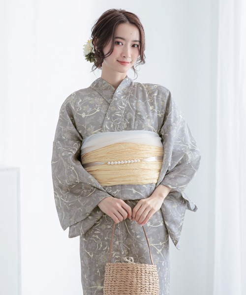 夏色美人 浴衣 レディース 浴衣単品 F/フリーサイズ