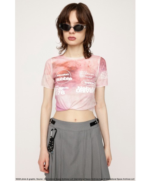 SLY tシャツ NASA PHOTO COMPACT T/SH ナサ フォト コンパクト