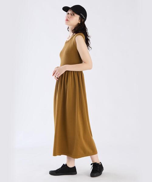 SEZANE 新品 ブラックニットノースリーブワンピース org.jpg