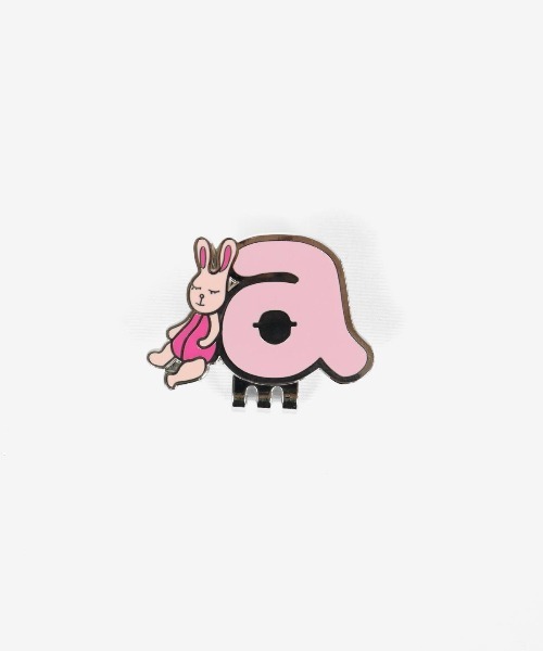 archivio（アルチビオ） ゴルフ 「LADIES」ウサギaマーク クリップ付き