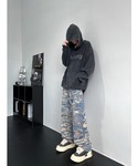 ジーンズ デニム デニムパンツ トロンプルイユ...の詳細画像4