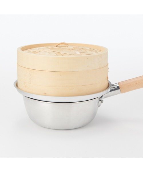 無印良品（MUJI） 鍋 アルミ 蒸篭（せいろ）用／受け台 直径20ー