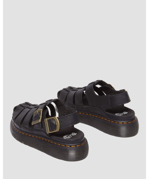 Dr. Martens フラットサンダル ブラック / 5 Dr.Martens 「Dr. Martens」 フラットサンダル 5 ブラック