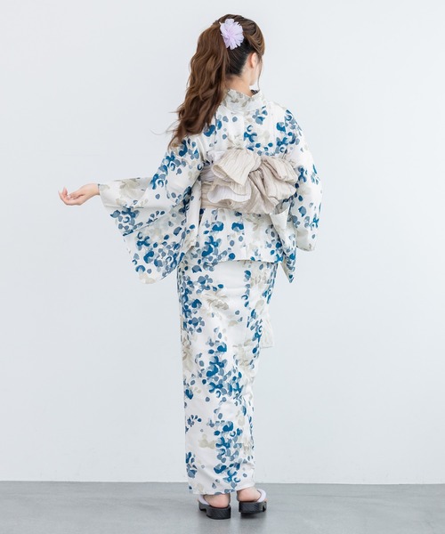 SOUBIEN（創美苑） 浴衣 floroセパレート浴衣3点セット （上着＋巻