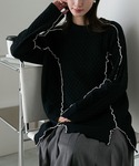 ニット セーター 「forksy.」「セットア...の詳細画像1