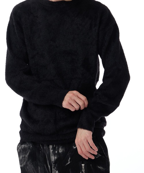 セーター ニット Crew Neck Simple Shaggy Knit/クルーネック シンプルシャギーニット メンズ レディース | ROOP TOKYO | 02