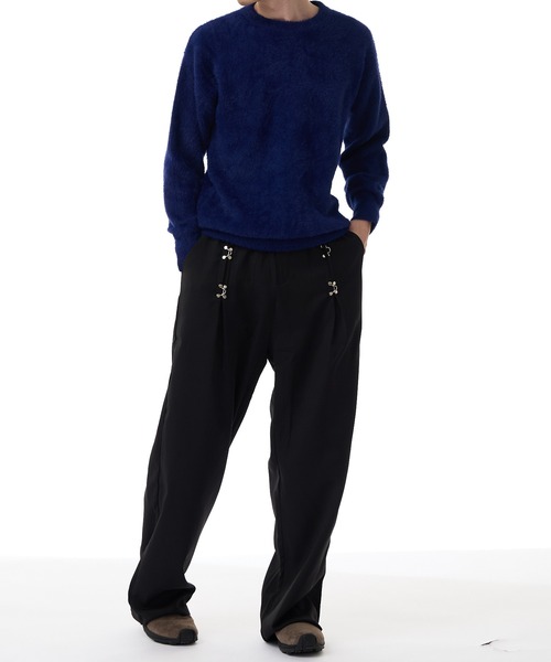 セーター ニット Crew Neck Simple Shaggy Knit/クルーネック シンプルシャギーニット メンズ レディース | ROOP TOKYO | 25