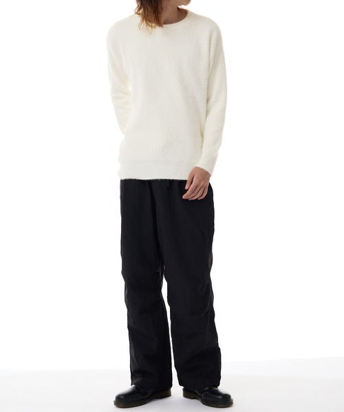 セーター ニット Crew Neck Simple Shaggy Knit/クルーネック シンプルシャギーニット メンズ レディース | ROOP TOKYO | 10