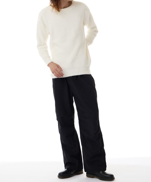 セーター ニット Crew Neck Simple Shaggy Knit/クルーネック シンプルシャギーニット メンズ レディース | ROOP TOKYO | 11