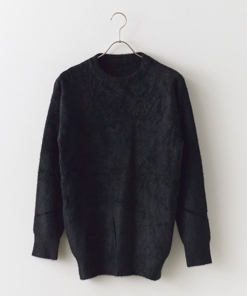 セーター ニット Crew Neck Simple Shaggy Knit/クルーネック シンプルシャギーニット メンズ レディース | ROOP TOKYO | 12