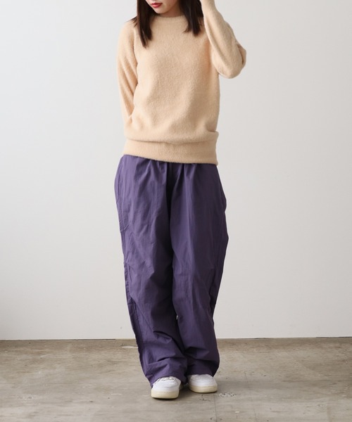 セーター ニット Crew Neck Simple Shaggy Knit/クルーネック シンプルシャギーニット メンズ レディース | ROOP TOKYO | 18