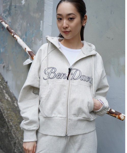 BEN DAVIS（ベンデイビス） パーカー 「BEN DAVIS」LADIES SWEAT FULL