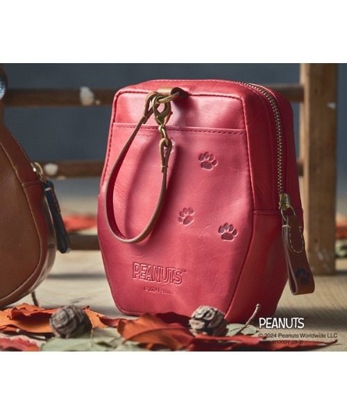 genten ゲンテン PEANUTS ポーチ「Doghouse」