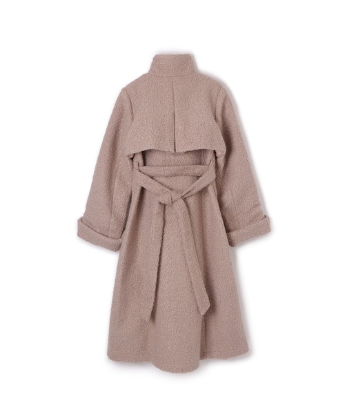 【配送料込み】女性用Mサイズコート３着＋ショール４点セット ストラップ付ウール混ショールカラーコート | レディースファッション
