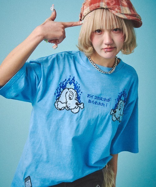 tシャツ A'GEM/9 × .kom 「GALFY/ガルフィー」ガルクエTee レディース メンズ
