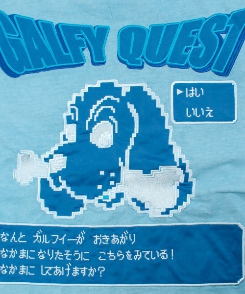 tシャツ A'GEM/9 × .kom 「GALFY/ガルフィー」ガルクエTee レディース メンズ GALFY tシャツ A'GEM/9 × .kom 「GALFY/ガルフィー」ガルクエTee