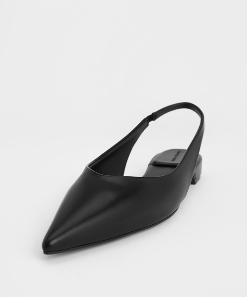 CHARLES ＆ KEITH パンプス ポインテッドトゥ ハイヴァンプ