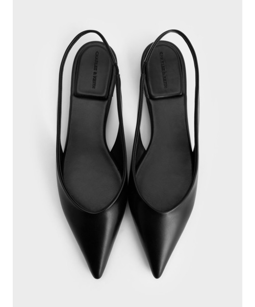 CHARLES ＆ KEITH パンプス ポインテッドトゥ ハイヴァンプ