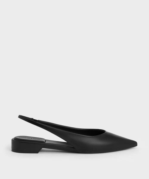 CHARLES ＆ KEITH パンプス ポインテッドトゥ ハイヴァンプ