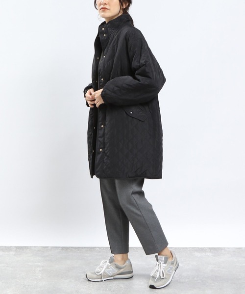 「GLOBAL WORK Smile Seed Store」 コート X-LARGE ブラック レディース_画像3