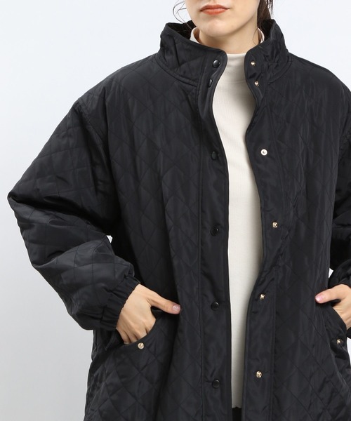 「GLOBAL WORK Smile Seed Store」 コート X-LARGE ブラック レディース_画像6