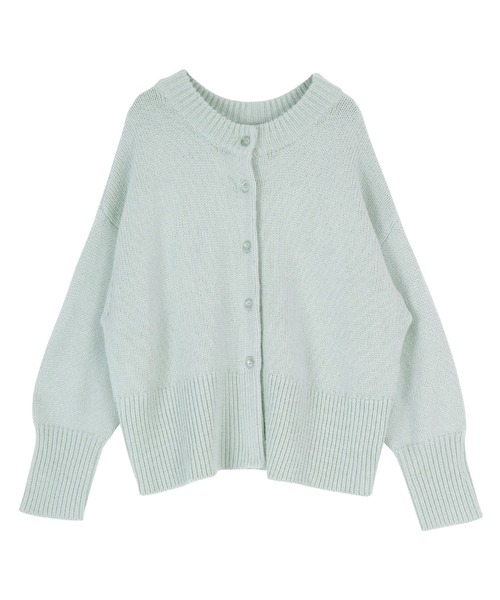 「titivate」 ニットカーディガン L アイボリー レディース_画像6