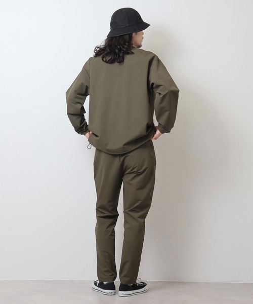 MMMM セットアップ ナイロンストレッチセットアップ/Tシャツ/切替