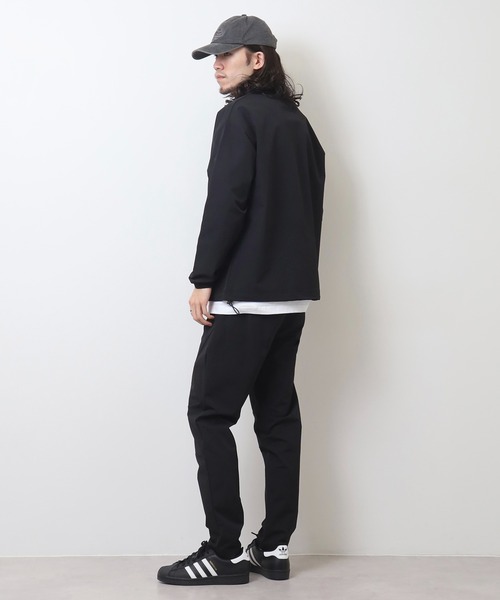 MMMM セットアップ ナイロンストレッチセットアップ/Tシャツ/切替