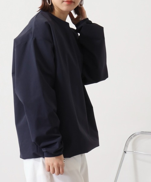 MMMM セットアップ ナイロンストレッチセットアップ/Tシャツ/切替