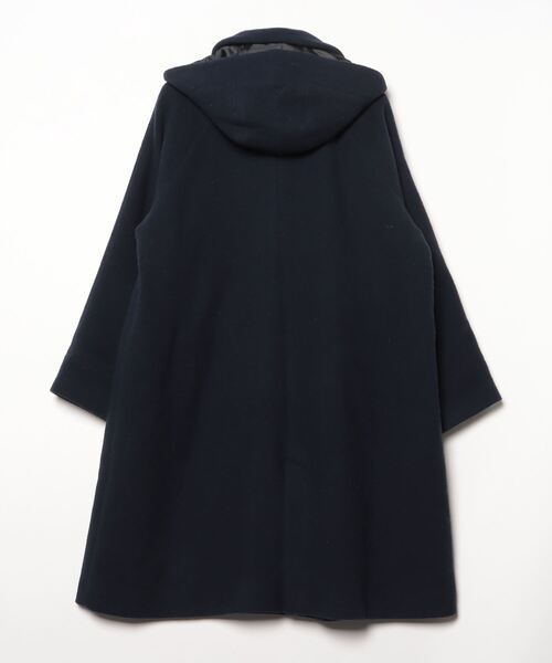 「JEANASIS」 ステンカラーコート FREE ネイビー レディース_画像3