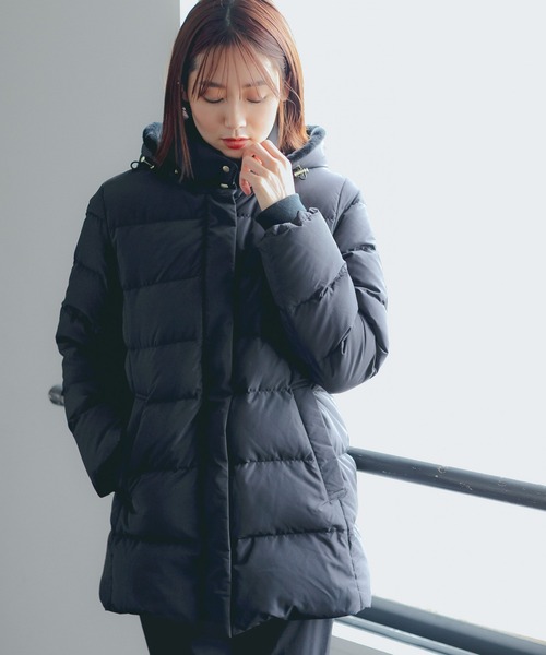 GLOBAL WORK グローバルワーク ダウン 黒 レディース Lサイズ GLOBAL WORK（グローバルワーク） ダウンコート LARGE ブラック