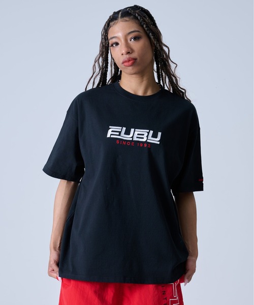 FUBU tシャツ フブ ブランド ロゴ 刺繍 アメカジ クルーネック