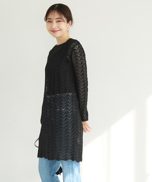 クロシェカップインワンピース cup-in back ribbon onepiece | Katrin TOKYO
