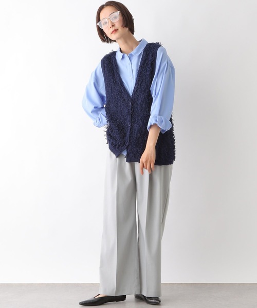 レプラス　センタータッグパンツ LEPSIM スラックス パンツ フロントタックスラックス 290207